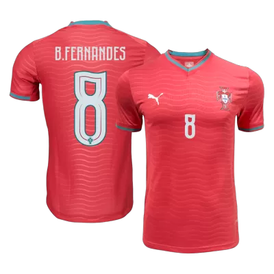 Camiseta versión jugador B.FERNANDES #8 Portugal 2026 Primera Equipación Copa del Mundo - Versión Jugador - camisetasfutbol