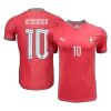 Camiseta versión jugador BERNARDO #10 Portugal 2026 Primera Equipación Copa del Mundo - Versión Jugador - camisetasfutbol