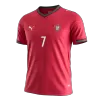 Camiseta RONALDO #7 Portugal 2026 Primera Equipación Copa del Mundo - Versión Hincha - camisetasfutbol