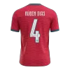 Camiseta RÚBEN DIAS #4 Portugal 2026 Primera Equipación Copa del Mundo - Versión Hincha - camisetasfutbol