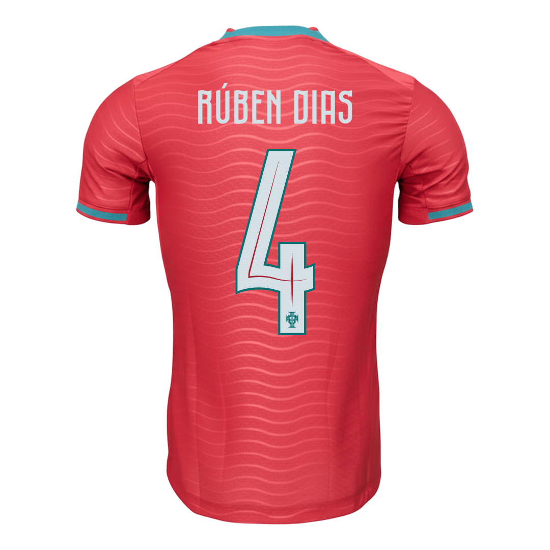 Camiseta versión jugador RÚBEN DIAS #4 Portugal 2026 Primera Equipación Copa del Mundo - Versión Jugador - camisetasfutbol