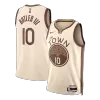 Camiseta BUTLER#10 Golden State Warriors Swingman Brown NBA Jersey - City Edition - camisetasfutbol