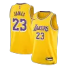 Camiseta JAMES#23 Los Angeles Lakers Swingman Yellow 25/26 NBA Jersey - Icon Edition - camisetasfutbol