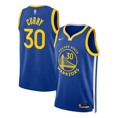 Camiseta CURRY #30 Golden State Warriors Swingman Blue NBA Jersey - Icon Edition - camisetasfutbol