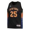Camiseta BRIDGES #25 New York Knicks Swingman Black NBA Jersey - Statement Edition - camisetasfutbol