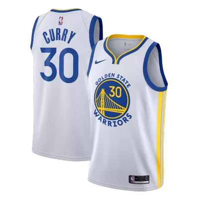 Camiseta CURRY #30 Golden State Warriors Swingman White NBA Jersey - Association Edition - camisetasfutbol