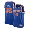 Camiseta TOWNS #32 New York Knicks Swingman Blue NBA Jersey - Icon Edition - camisetasfutbol