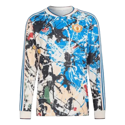 Camiseta Manga Larga Manchester United 2025/26 - Versión Hincha - camisetasfutbol