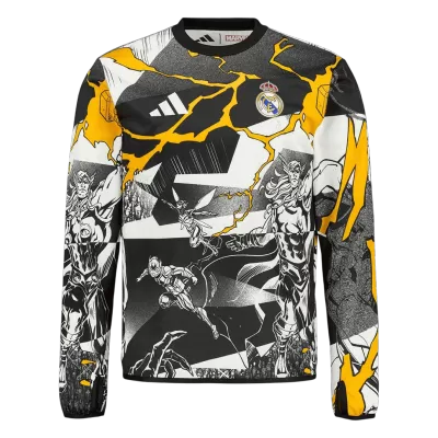 Camiseta Manga Larga Real Madrid 2025/26 - Versión Hincha - camisetasfutbol