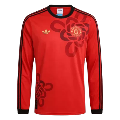 Camiseta Manga Larga Manchester United 2025/26 - Versión Hincha - camisetasfutbol