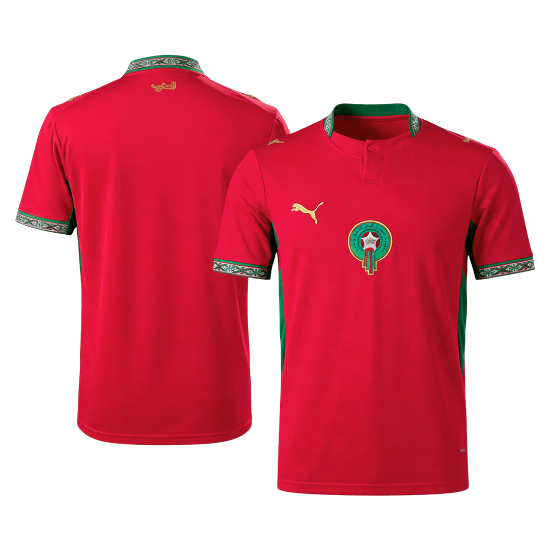 Camiseta Marruecos 2026 Primera Equipación Copa del Mundo - Versión Hincha - camisetasfutbol