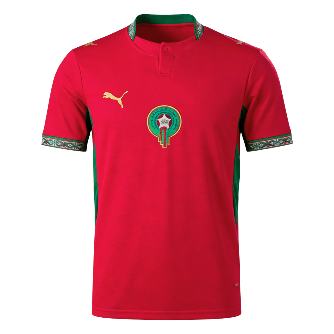 Camiseta Marruecos 2026 Primera Equipación Copa del Mundo - Versión Hincha - camisetasfutbol