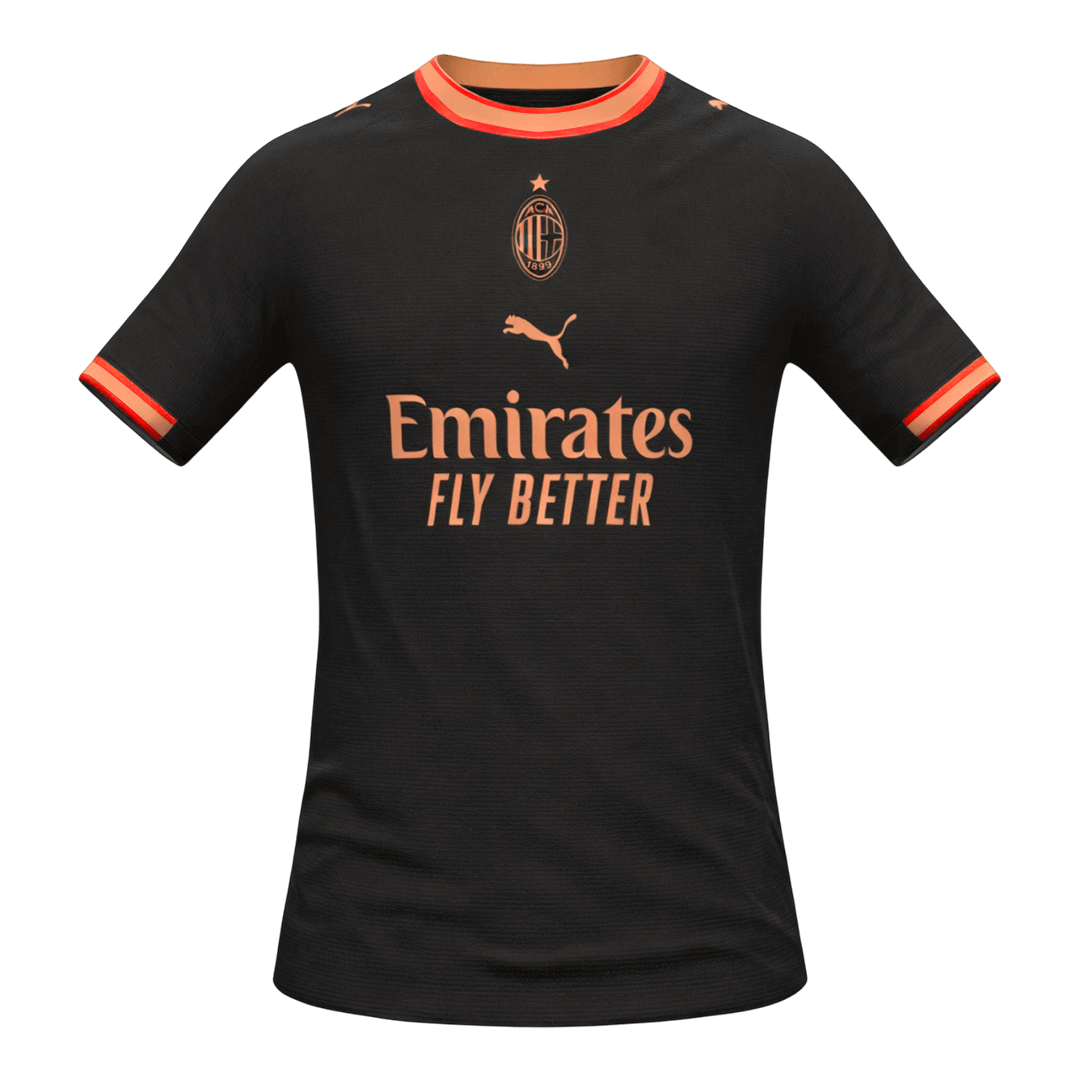 Camiseta AC Milan 2026/27 Tercera Equipación - Versión Hincha - camisetasfutbol