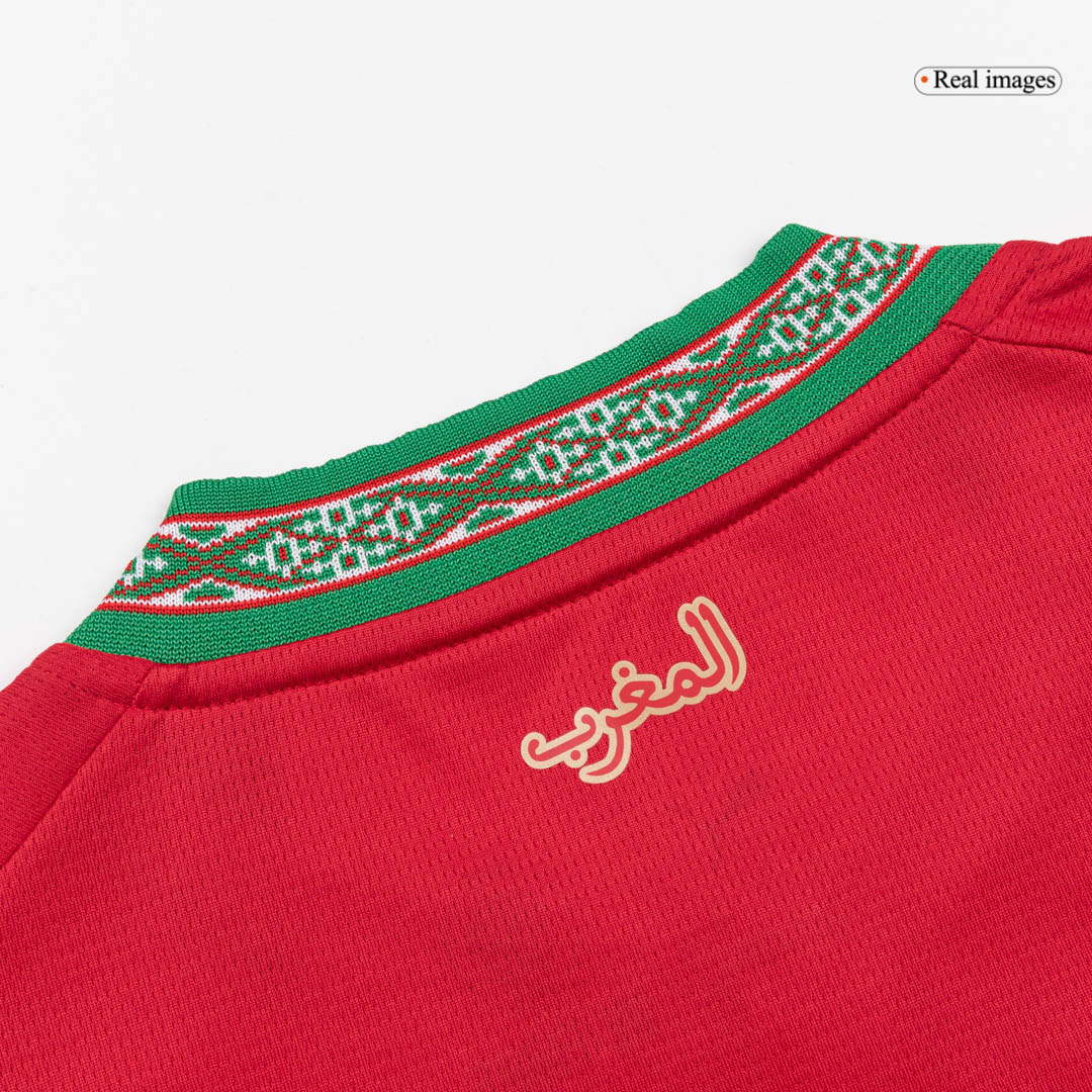 Camiseta Marruecos 2026 Primera Equipación Copa del Mundo - Versión Hincha - camisetasfutbol