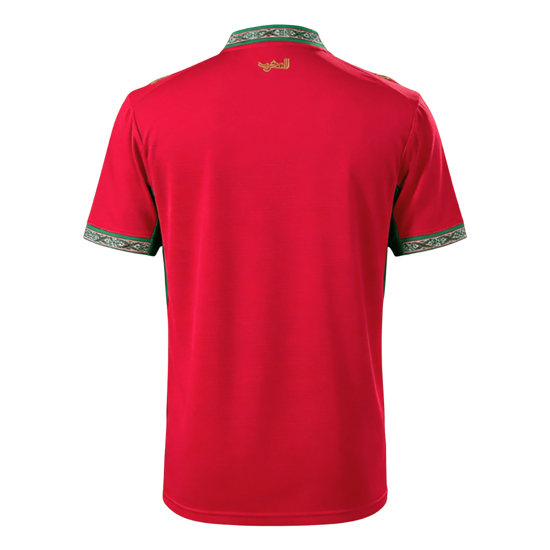 Camiseta Marruecos 2026 Primera Equipación Copa del Mundo - Versión Hincha - camisetasfutbol