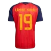 Calidad Premium Camiseta LAMINE YAMAL #19 España 2026 Primera Equipación Copa del Mundo -Versión Hincha - camisetasfutbol