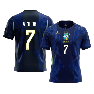 Camiseta VINI JR. #7 Brazil 2026 Segunda Equipación Copa del Mundo - Versión Hincha - camisetasfutbol