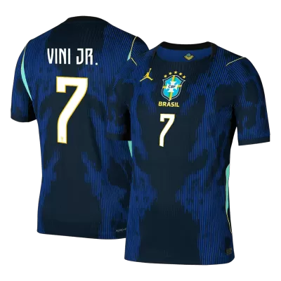 Camiseta versión jugador VINI JR. #7 Brazil 2026 Segunda Equipación Copa del Mundo - Versión Jugador - camisetasfutbol