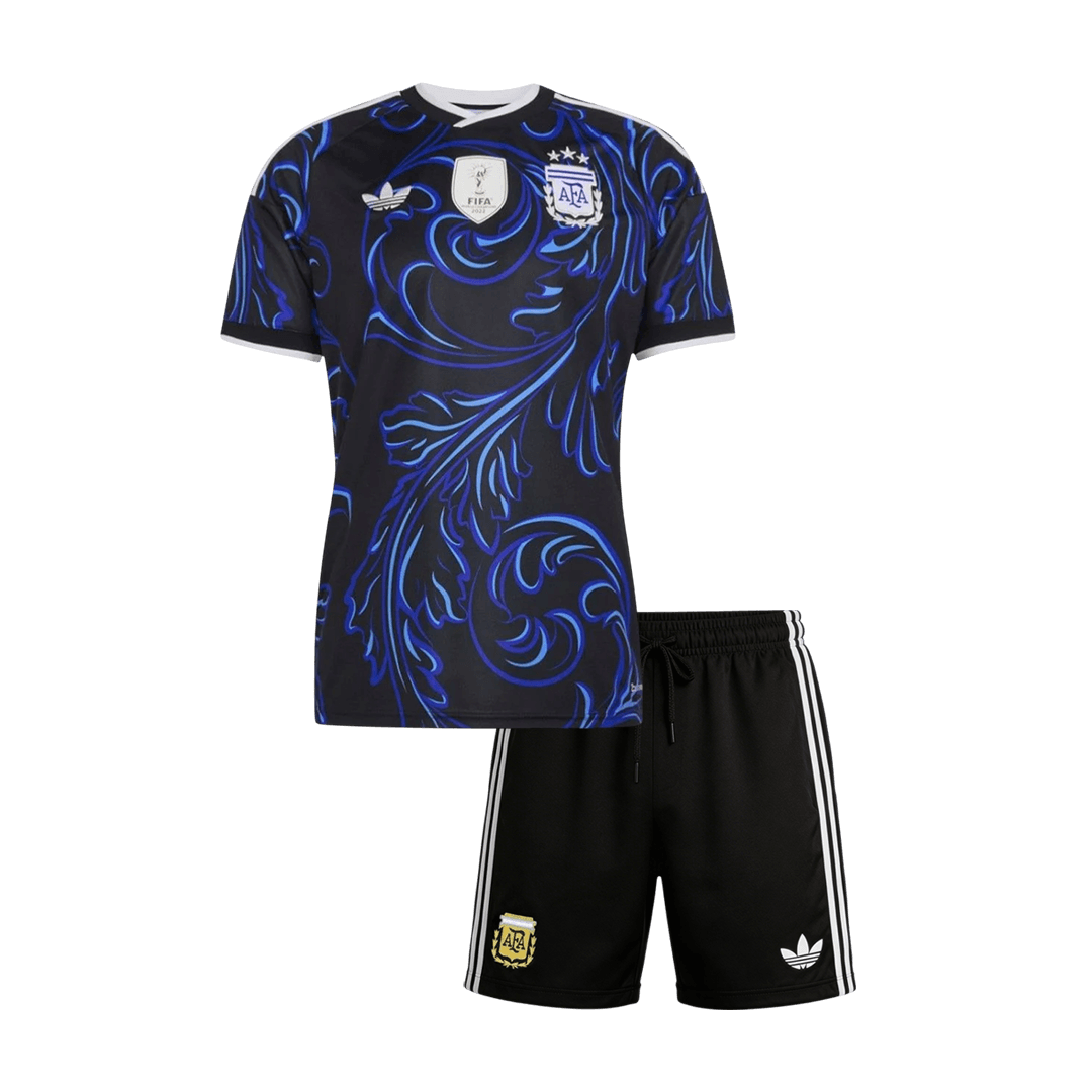 Miniconjunto Argentina 2026 Segunda Equipación Copa del Mundo Niño - camisetasfutbol