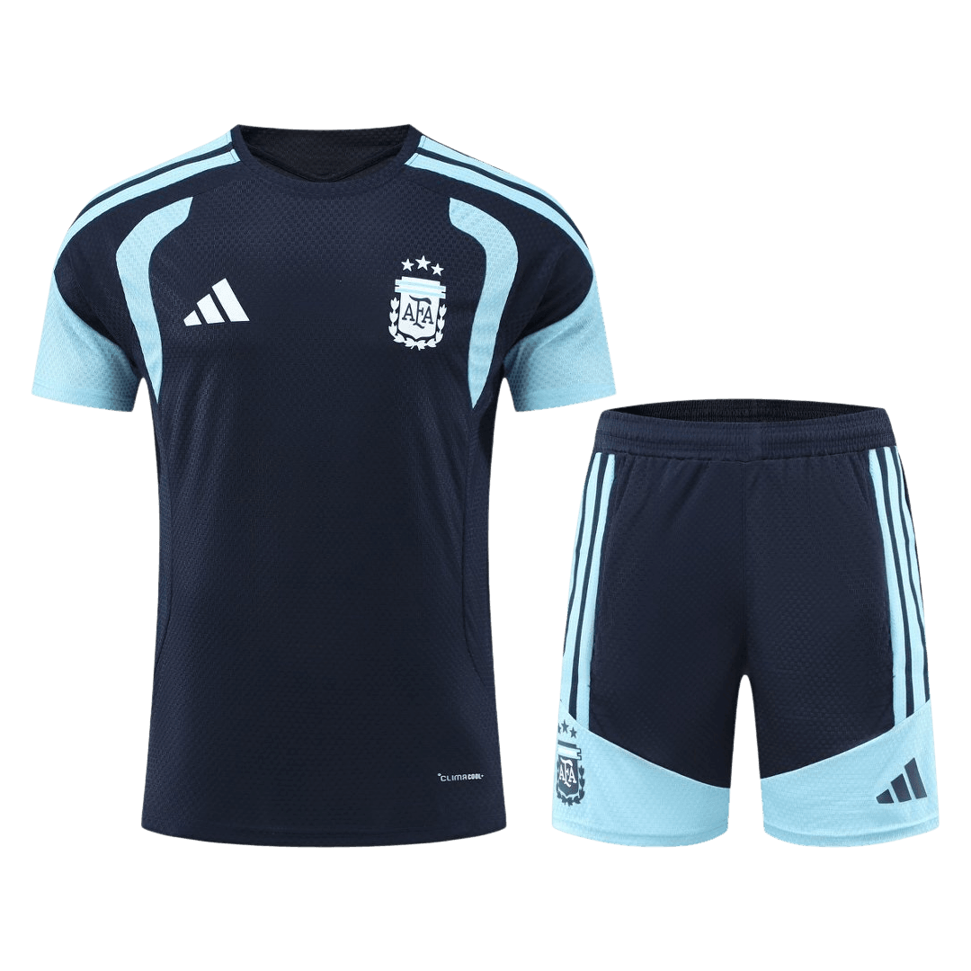 Conjunto versión jugador Argentina 2026 Pre-Partido Copa del Mundo - camisetasfutbol
