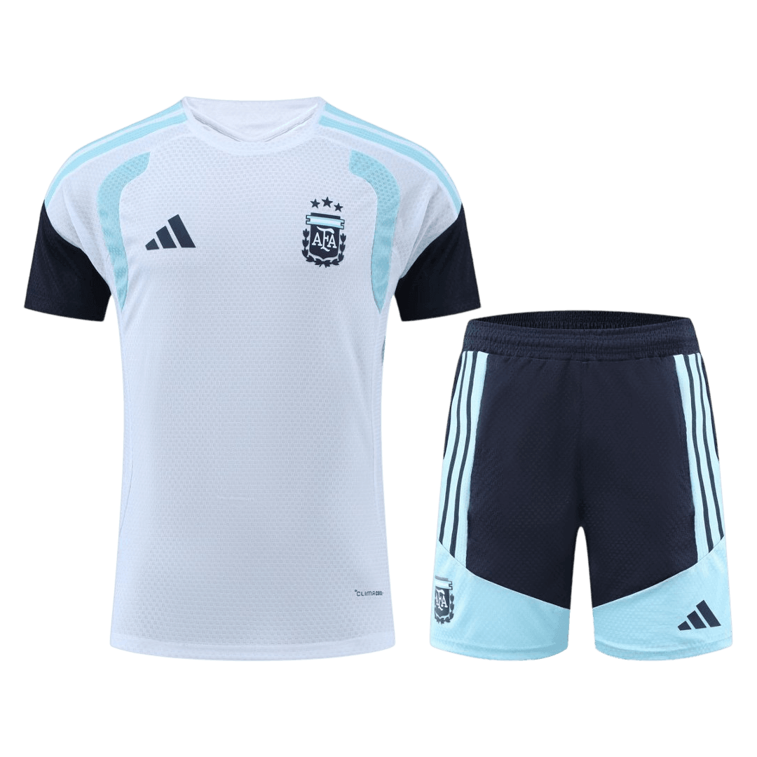 Conjunto versión jugador Argentina 2026 Pre-Partido Copa del Mundo - camisetasfutbol
