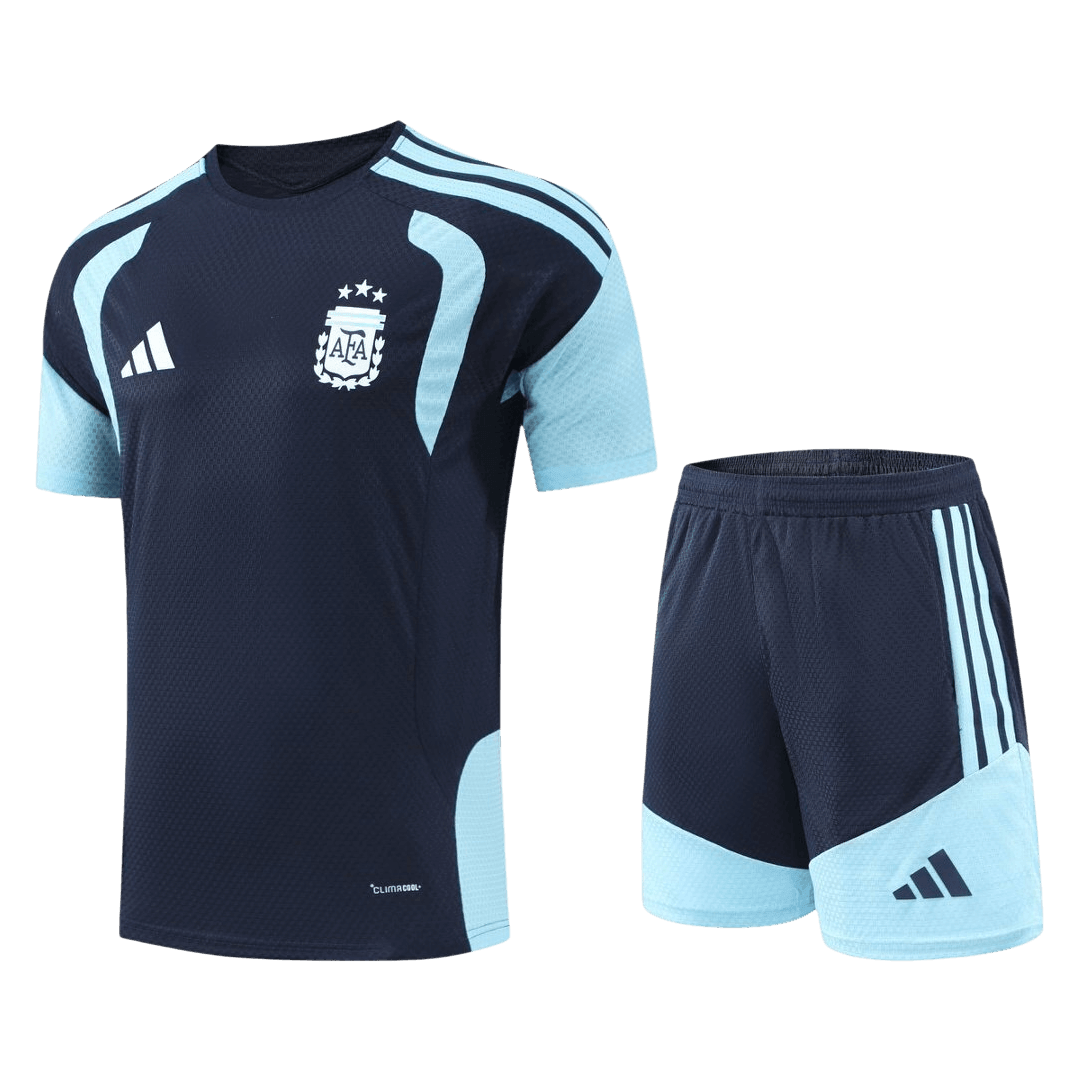 Conjunto versión jugador Argentina 2026 Pre-Partido Copa del Mundo - camisetasfutbol