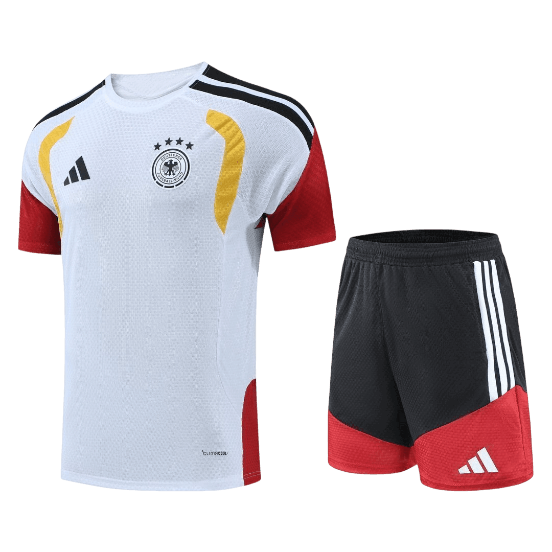 Conjunto versión jugador Alemania 2026 Pre-Partido Copa del Mundo - camisetasfutbol