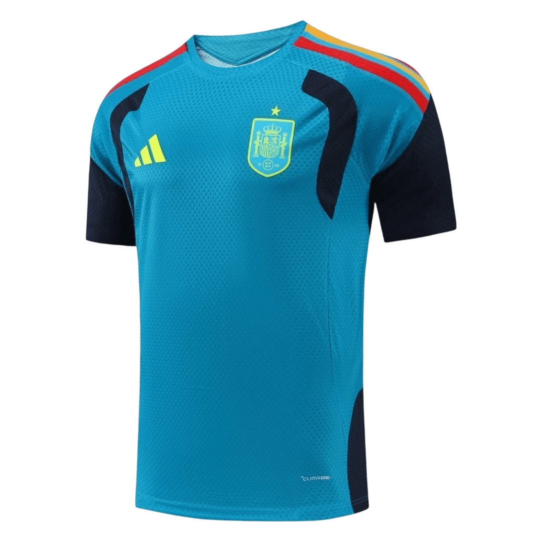Conjunto versión jugador España 2026 Pre-Partido Copa del Mundo - camisetasfutbol