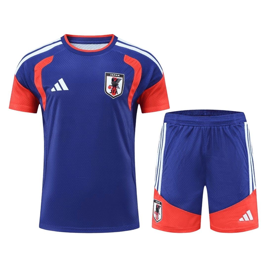 Conjunto versión jugador Japón 2026 Pre-Partido Copa del Mundo - camisetasfutbol