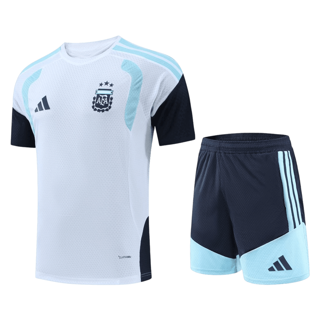 Conjunto versión jugador Argentina 2026 Pre-Partido Copa del Mundo - camisetasfutbol