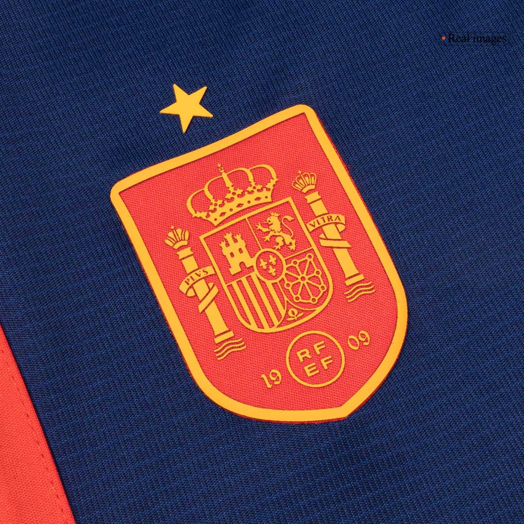 Miniconjunto España 2026 Primera Equipación Copa del Mundo Niño - camisetasfutbol