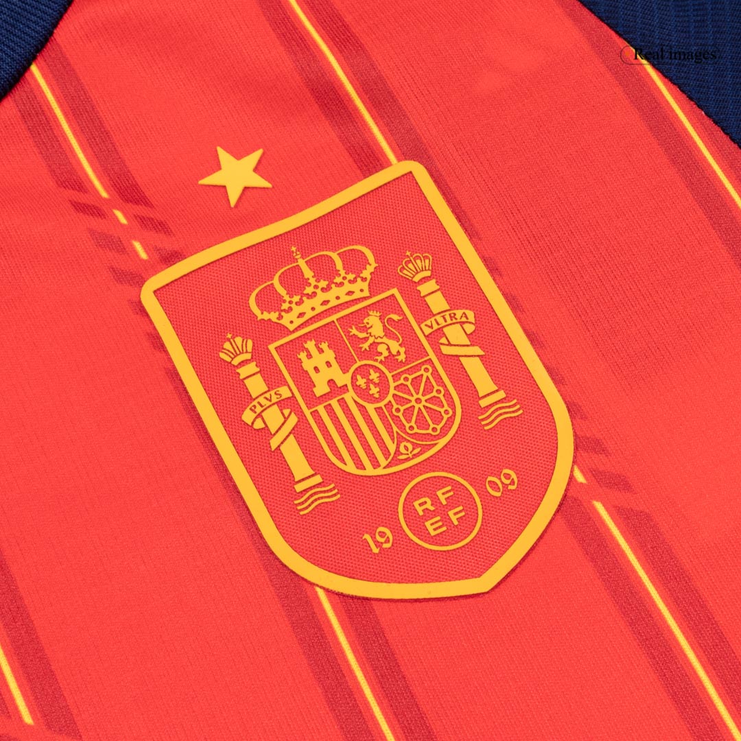Miniconjunto España 2026 Primera Equipación Copa del Mundo Niño - camisetasfutbol