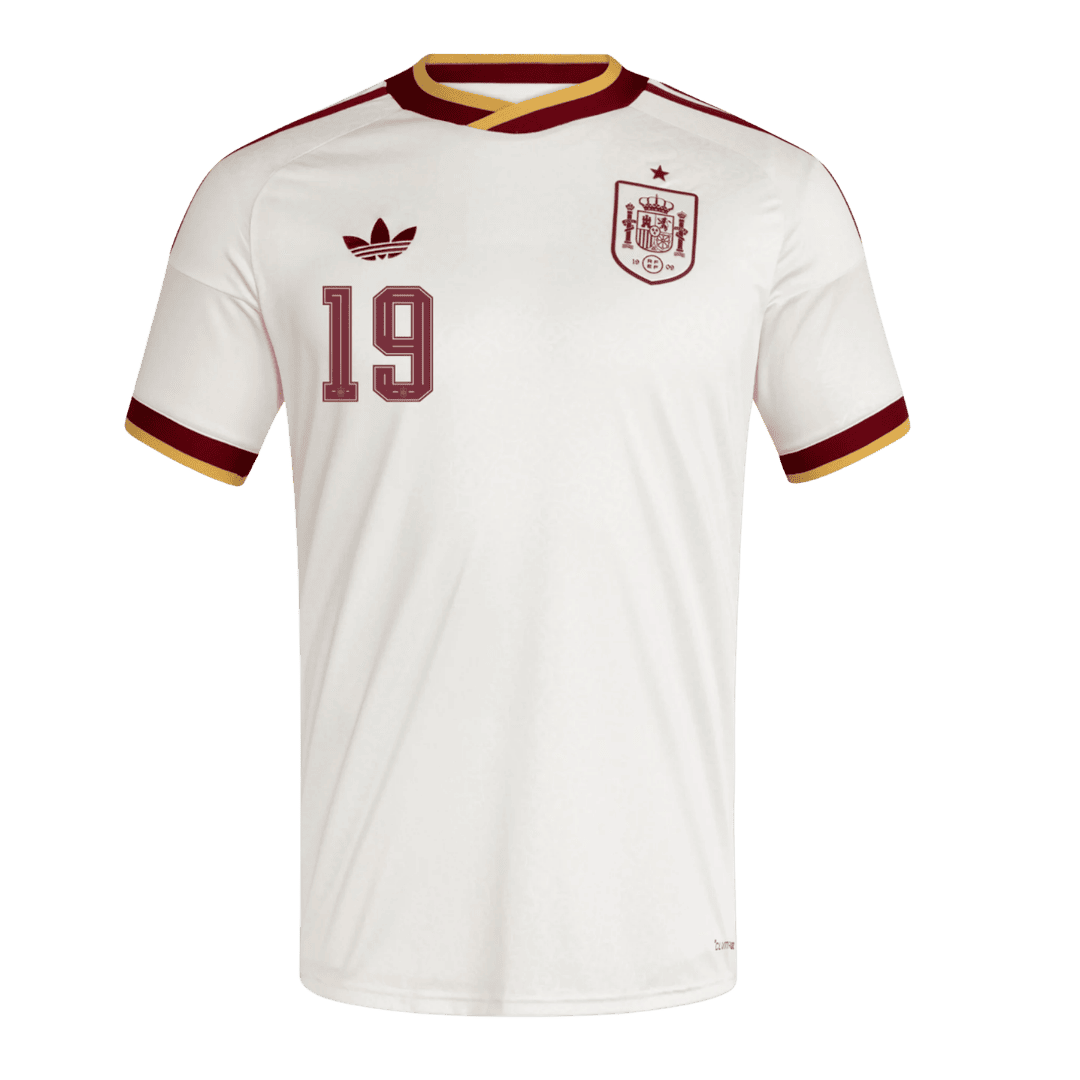 Camiseta LAMINE YAMAL #19 España 2026 Segunda Equipación Copa del Mundo - Versión Hincha - camisetasfutbol