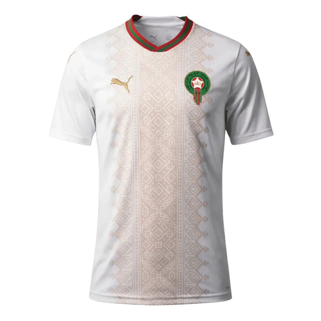 Camiseta Marruecos 2026 Segunda Equipación Copa del Mundo - Versión Hincha - camisetasfutbol