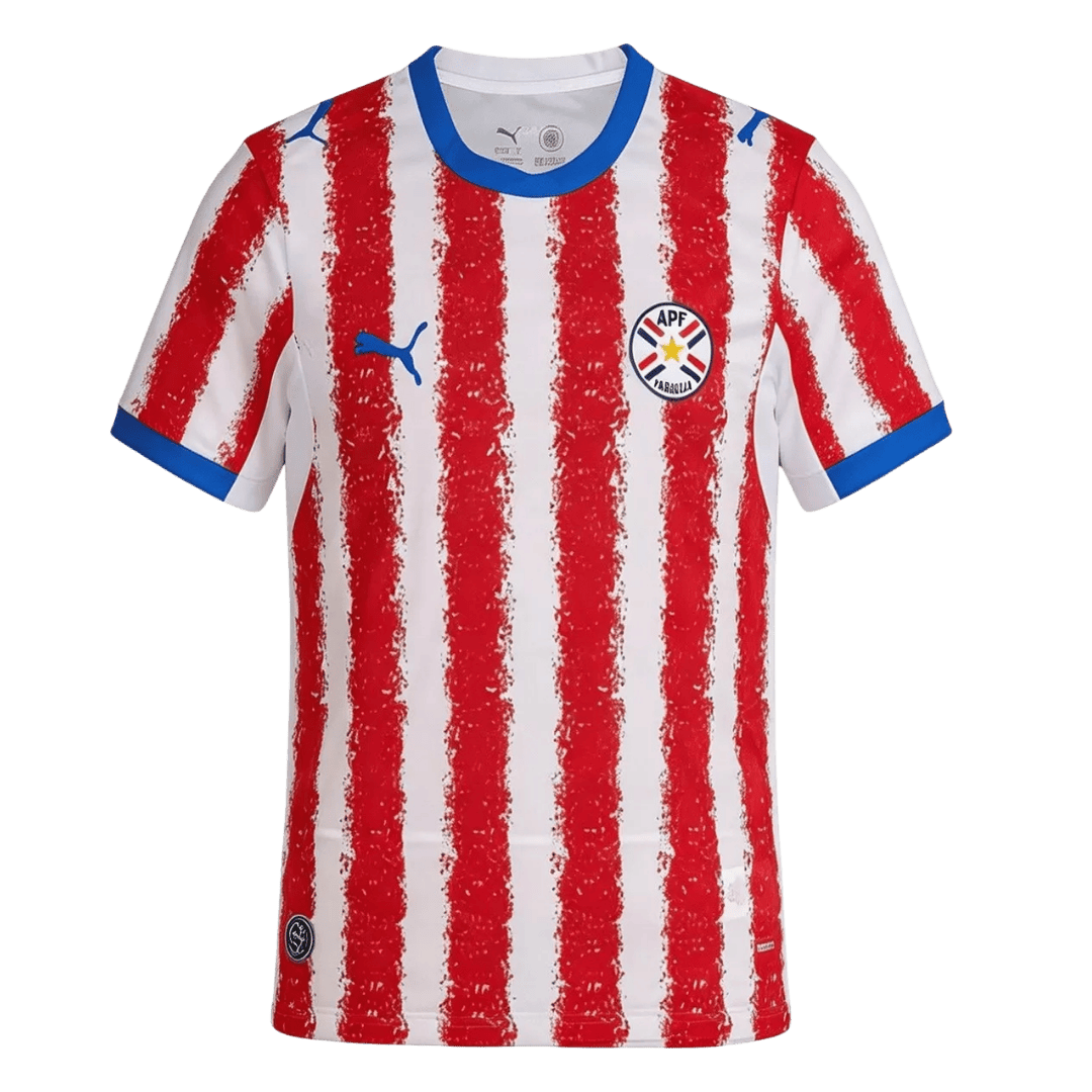Camiseta Paraguay 2026 Primera Equipación Copa del Mundo - Versión Hincha - camisetasfutbol