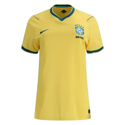 Camiseta Brazil 2026 Primera Equipación Copa del Mundo Local Mujer - Versión Hincha - camisetasfutbol