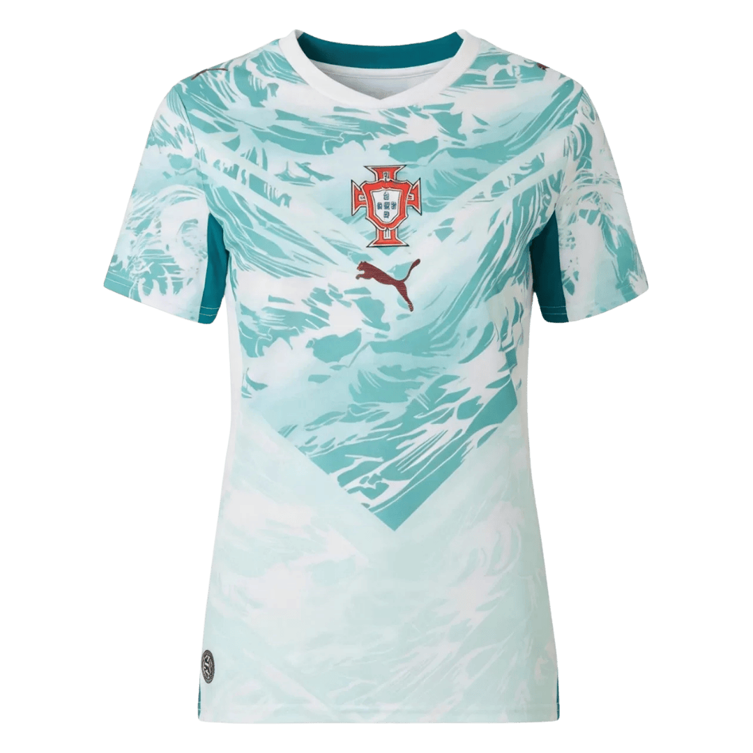 Camiseta Portugal 2026 Segunda Equipación Copa del Mundo Mujer - Versión Hincha - camisetasfutbol
