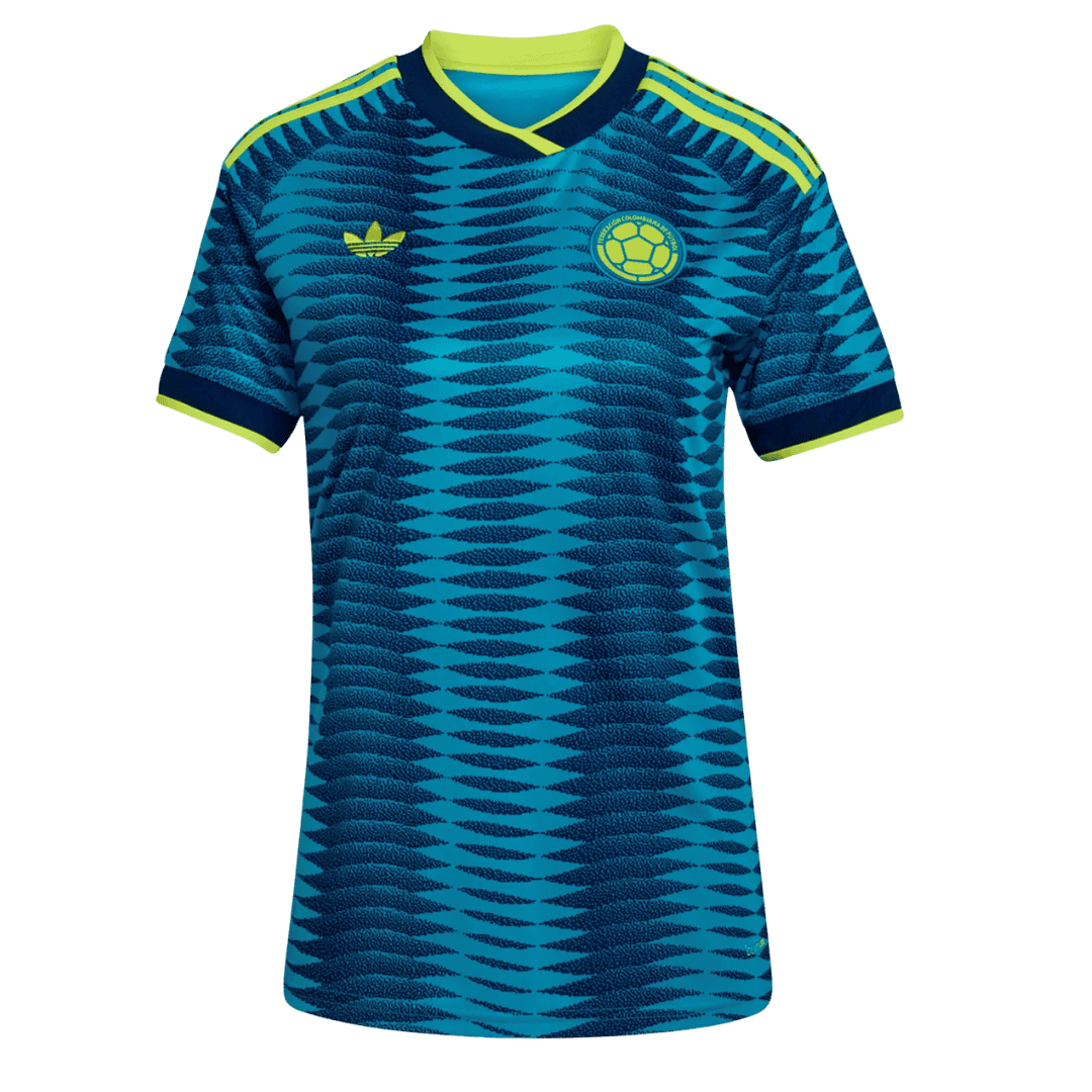 Camiseta Colombia 2026 Segunda Equipación Copa del Mundo Mujer - Versión Hincha - camisetasfutbol