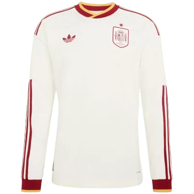Camiseta Manga Larga España 2026 Segunda Equipación Copa del Mundo - Versión Hincha - camisetasfutbol