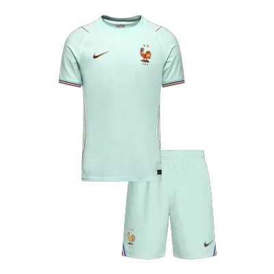 Miniconjunto Francia 2026 Segunda Equipación Copa del Mundo Niño - camisetasfutbol