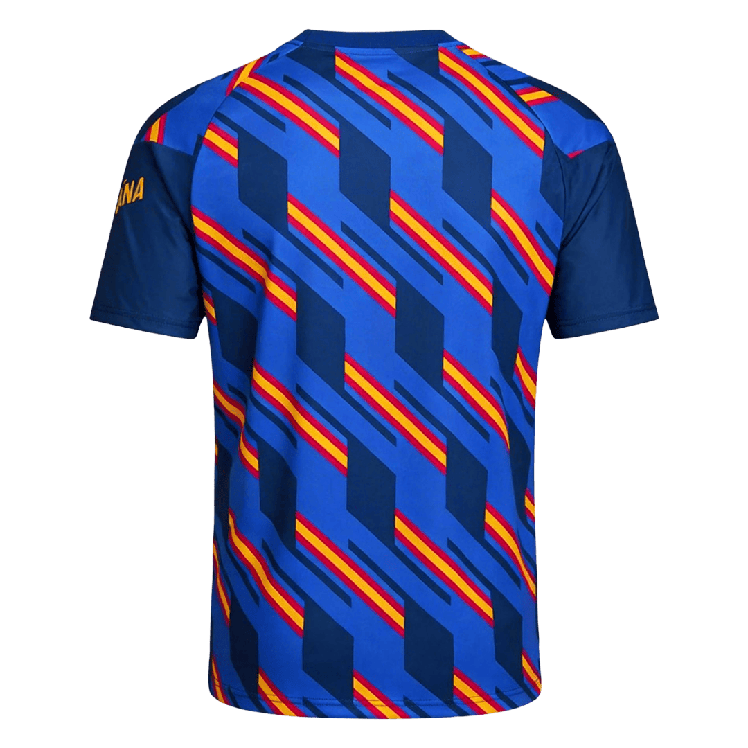Camiseta España 2026 Pre-Partido Copa del Mundo Pre-Partido - Versión Hincha - camisetasfutbol