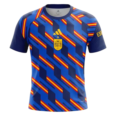 Camiseta España 2026 Pre-Partido Copa del Mundo Pre-Partido - Versión Hincha - camisetasfutbol