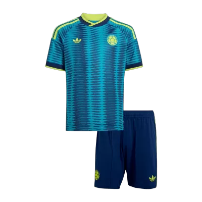 Miniconjunto Colombia 2026 Segunda Equipación Copa del Mundo Niño - camisetasfutbol