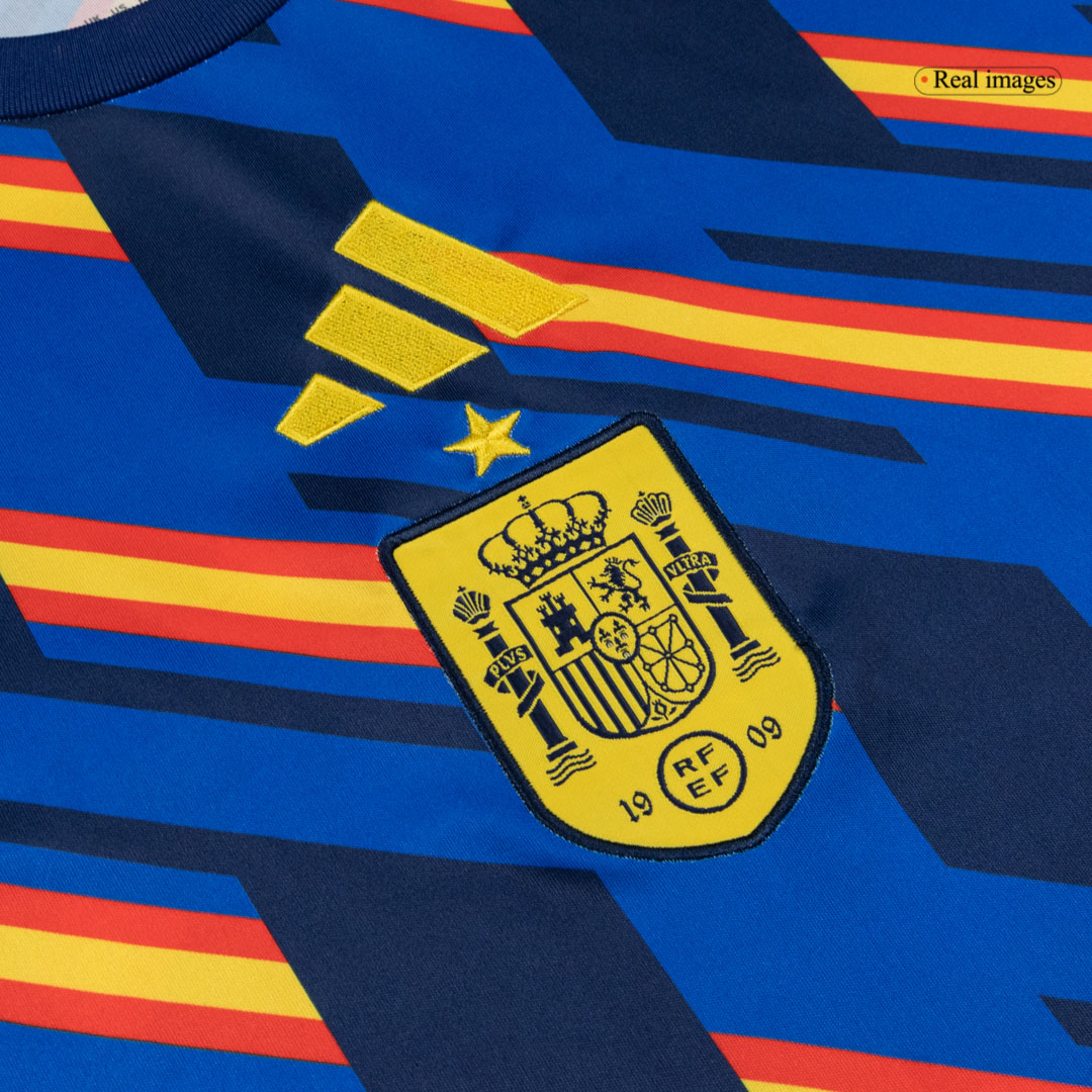 Camiseta España 2026 Pre-Partido Copa del Mundo Pre-Partido - Versión Hincha - camisetasfutbol