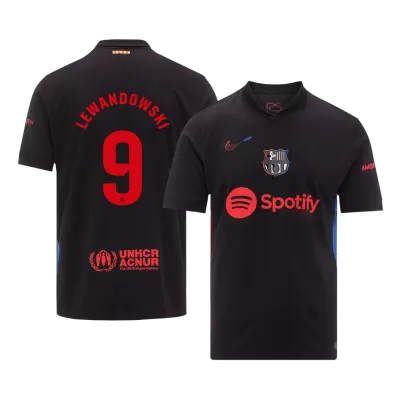 Camiseta LEWANDOWSKI #9 Barcelona Segunda Equipación - Versión Hincha - camisetasfutbol