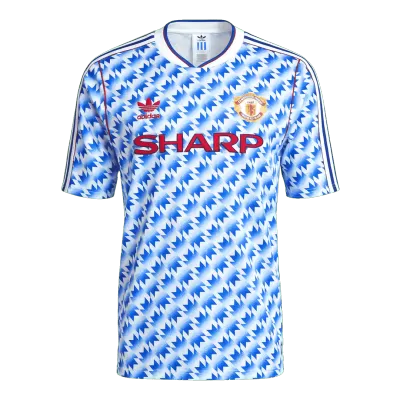 Camiseta Retro 1990/92 Manchester United Segunda Equipación - camisetasfutbol