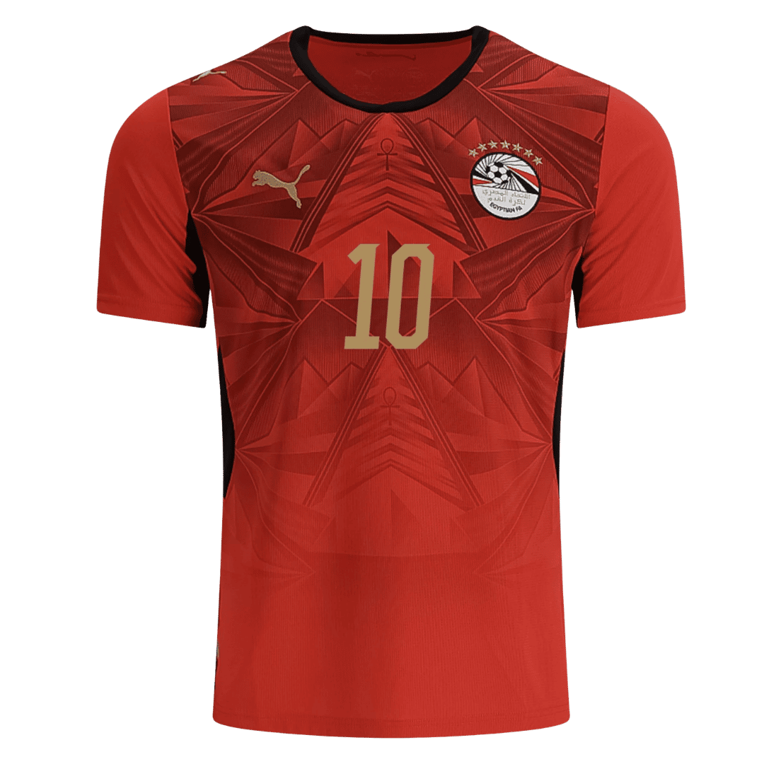Camiseta M.SALAH #10 Egypt 2026 Primera Equipación Copa del Mundo - Versión Hincha - camisetasfutbol