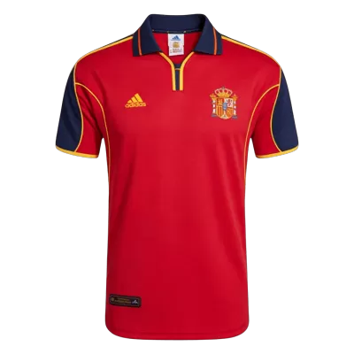 Camiseta Retro 2000 España Primera Equipación - camisetasfutbol