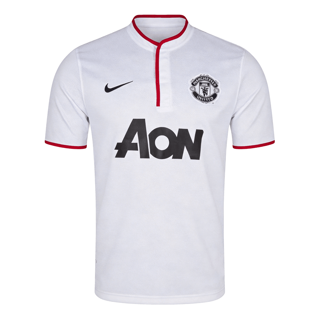 Camiseta Retro 2013/14 Manchester United Segunda Equipación - camisetasfutbol