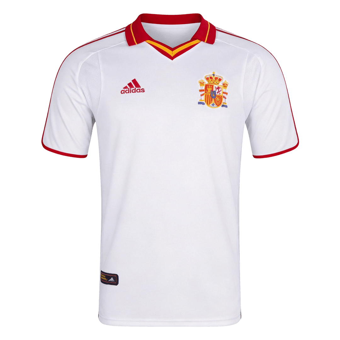 Camiseta Retro 2000 España Segunda Equipación - camisetasfutbol